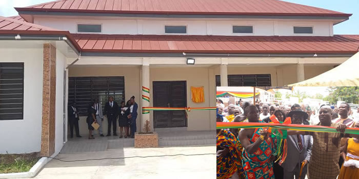 Dormaa West - District Court and Judge’s residence duly commissioned at Nkrankwanta 2024